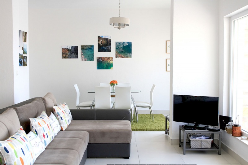 Luxury Villa Arc-Lounge, with an additional sofa bed for additional guests, air-conditioning and satellite TV