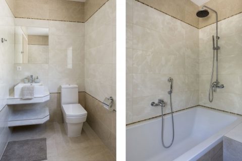 Luxury Villa Ragusa-En suite with bathtub