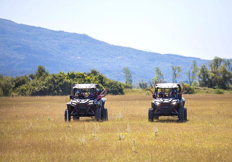 Fab vehicles for off-roading through the Croatian Countryside!-Buggy safari Kojan Koral