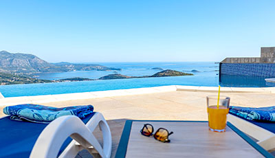 Luxury Villa Olive with private infinity pool, Jacuzzi and incredible view to the Dubrovnik Riviera